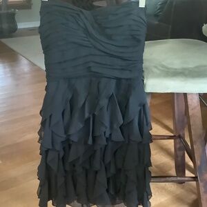 Black Strapless Dress